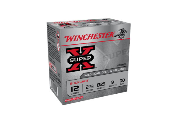 winchester buckshot 12 gauge ammo