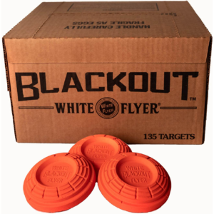 White Flyer Blackout Clay Targets