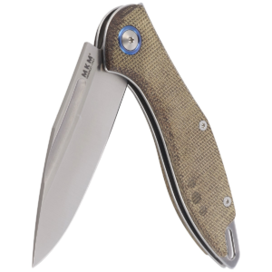 MKM FARA Knife Green Micarta Handle